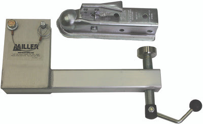 Miller DuraHoist 2-in. (.05 m) Ball Hitch Adapter, Zinc-plated - DH-16/