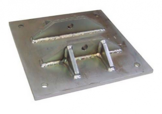 Miller DuraHoist Bolt-on Anchor Plate - DH-AP-12/