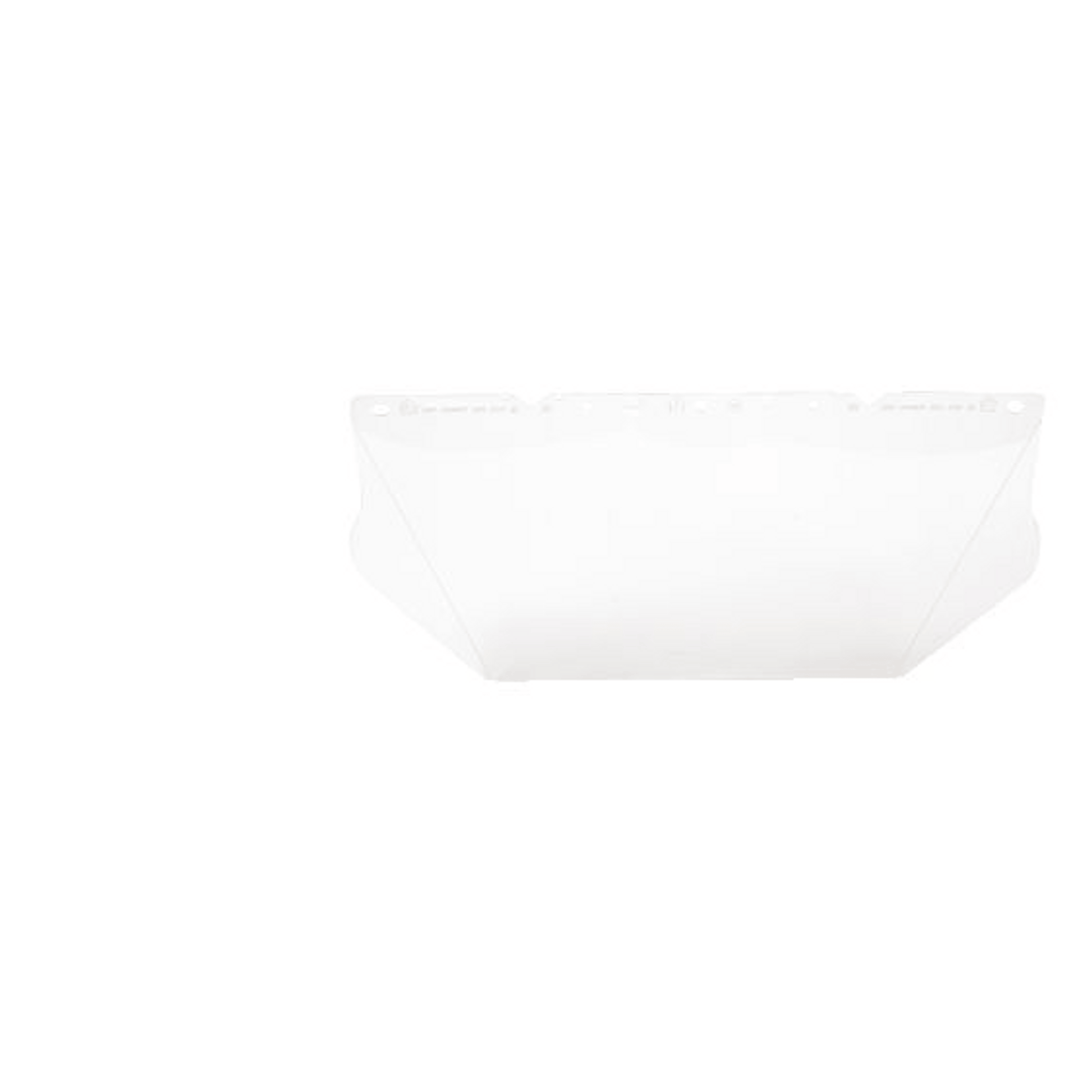 MSA V-Gard Contoured General Propose Clear Visor 8" x 17" x .04" - 10115836