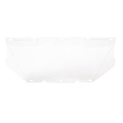 MSA V-Gard Contoured General Propose Clear Visor (fits Chin Protector) 8" x 17" x .04" - 10115837