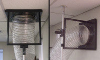 Nikro 12" Adjustable Wall and Ceiling Mounting Flange - 860432