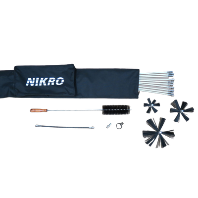Nikro Deluxe Dryer Vent Rotary Brush Kit - 861710