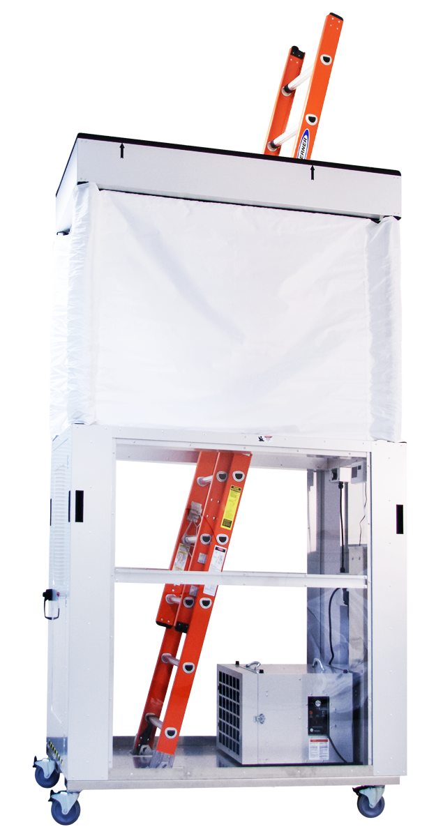 AIRE GUARDIAN Mobile Dust Containment Cart AG8000 by Abatement Technologies