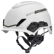 MSA V-Gard H1 Safety Helmet - Tri-Vent - White - Fas-Trac III Suspension