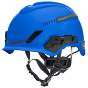 MSA V-Gard H1 Safety Helmet - Tri-Vent - Blue - Fas-Trac III Suspension