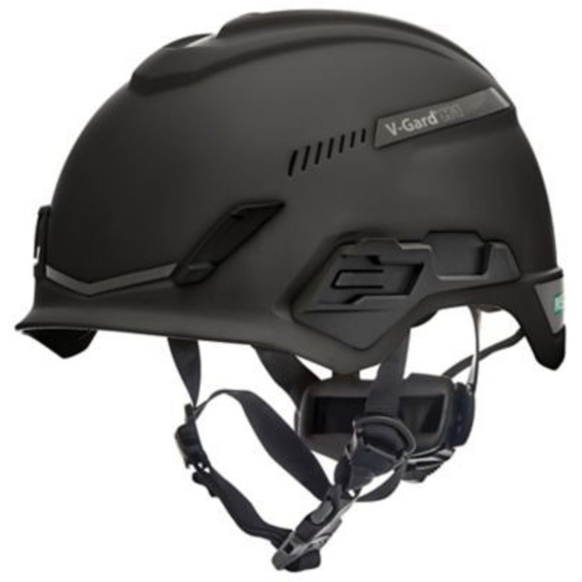 MSA V-Gard H1 Safety Helmet - Tri-Vent - Black - Fas-Trac III Suspension