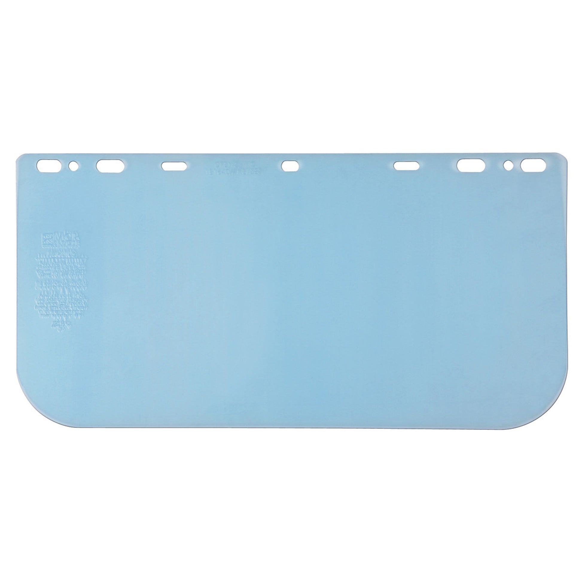 MCR Head Gear/Face Shields - 8" x 16" .040 - Clear PETG Faceshield - 181640