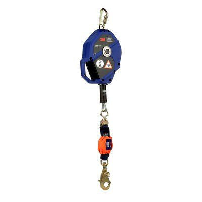 3M DBI-SALA Smart Lock 30 ft Leading Edge Self-Retracting Galvanized Cable Lifeline - 3503805