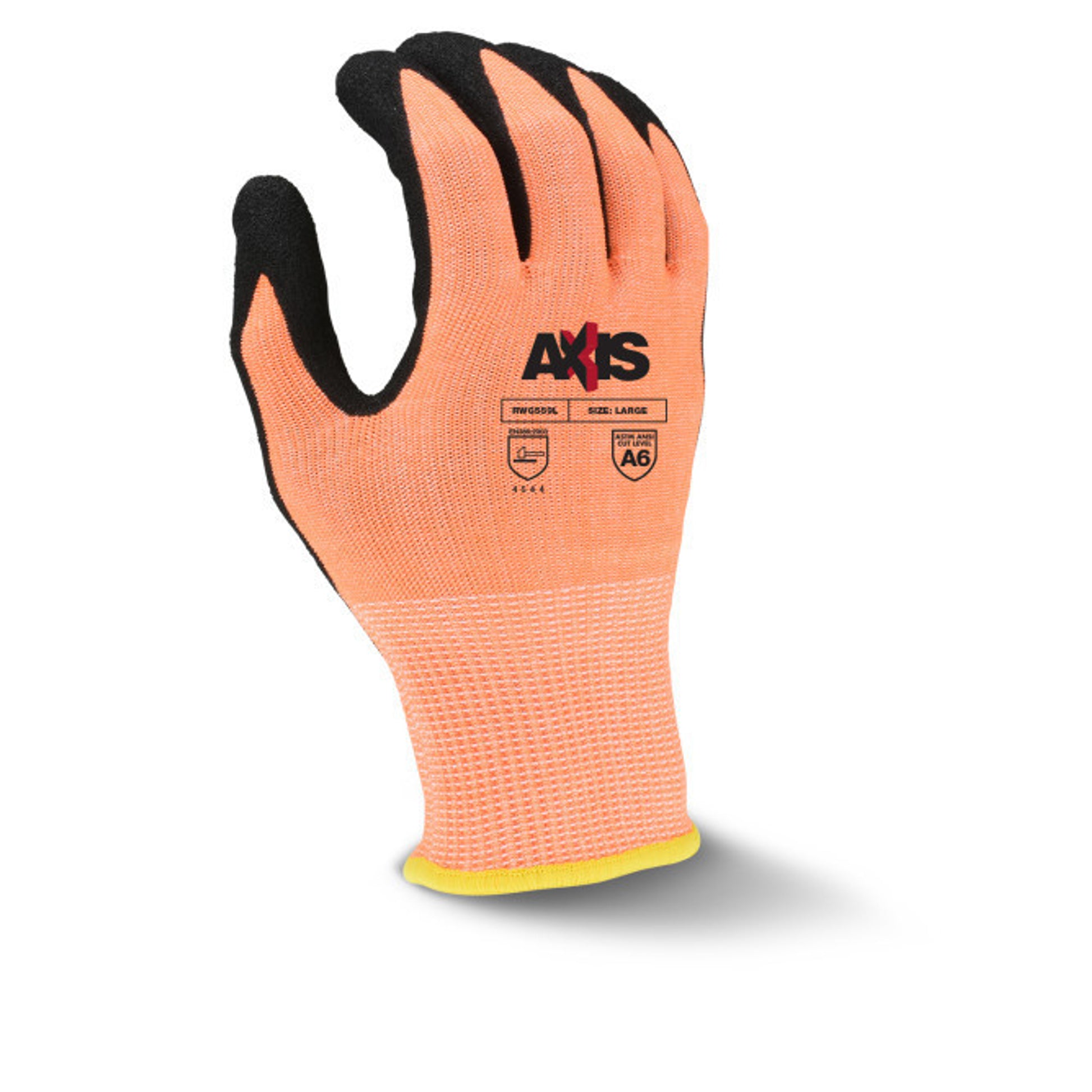Radians RWG559 AXIS Cut Protection Level A7 Sandy Nitrile Glove - Pair