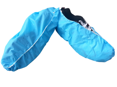 Blue Polypropylene Shoe Covers Size XL - 150 Pair