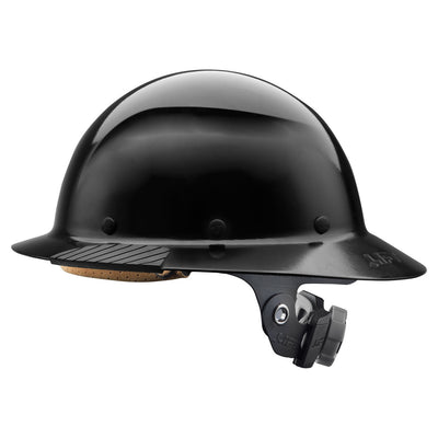 Lift Safety DAX Fiber Resin Full Brim Hard Hat - Black - HDF-15KG