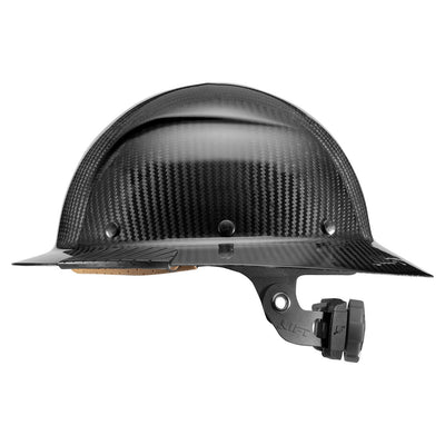 Lift Safety DAX Carbon Fiber Full Brim Hard Hat - Black - HDC-15KG
