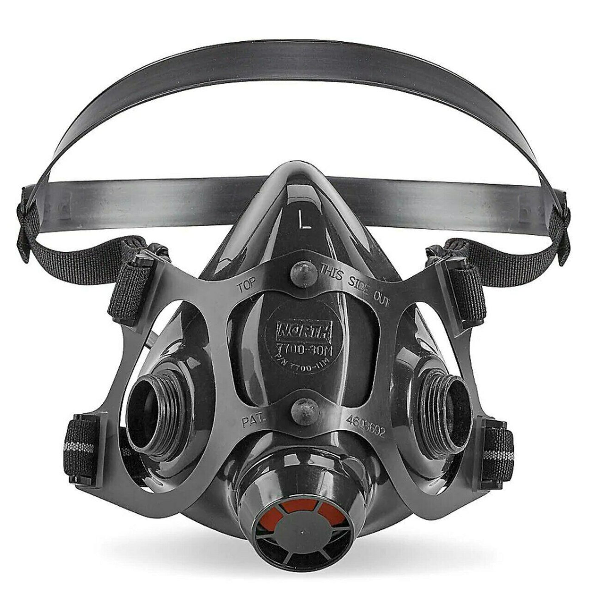 Honeywell North 7700 (Medium) Half-Mask + 1pr North 7580 P100 Filters - 7780P100M