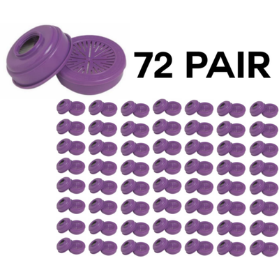 North by Honeywell P100 Particulate Filter Full Case (72 Pair) 7580P100