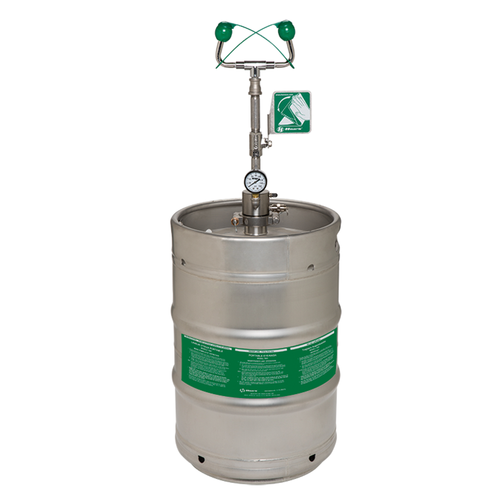 Haws Portable Air-Pressurized Emergency Eyewash - 7603