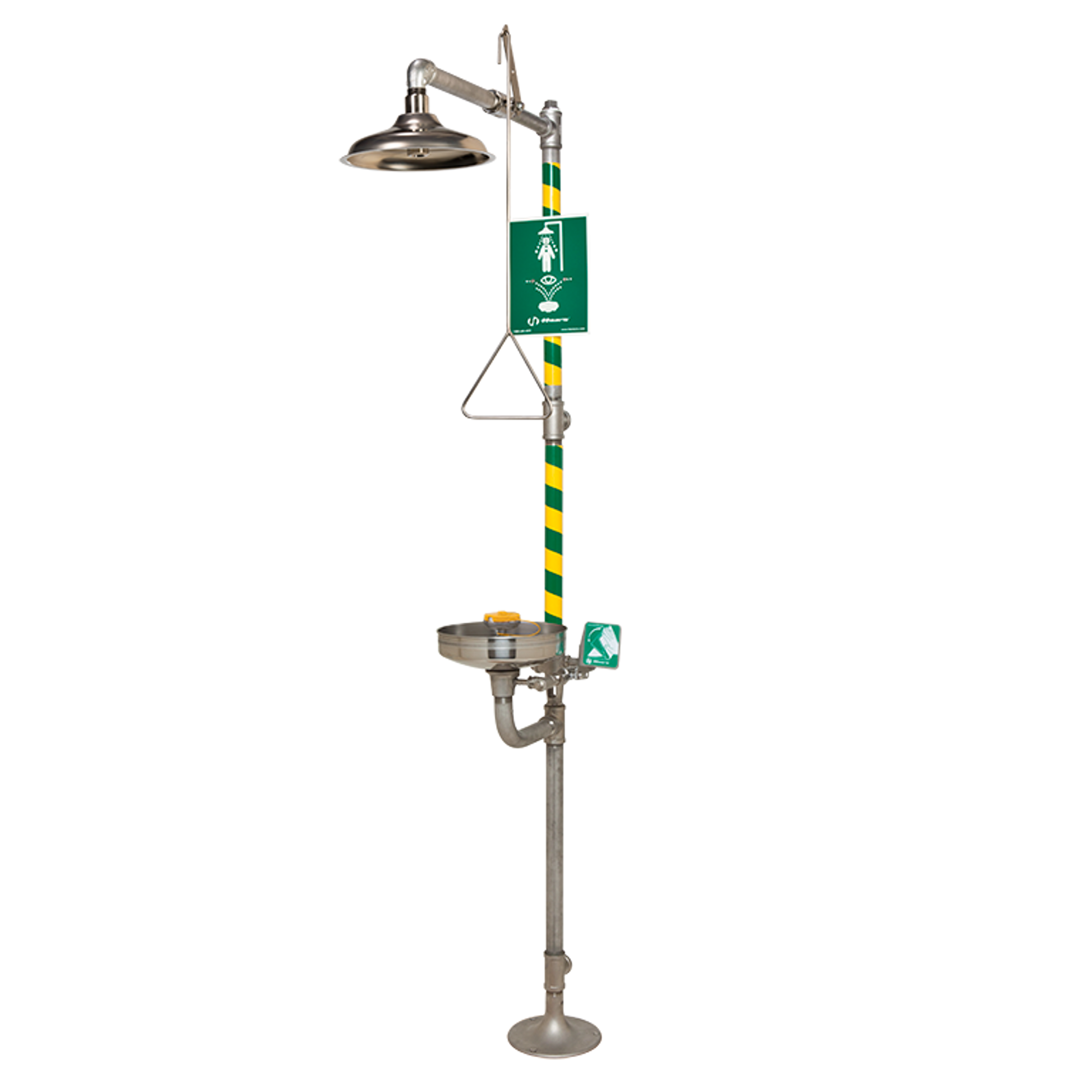 AXION Combination Corrosion Resistant Shower and Eye/Face Wash - 8330