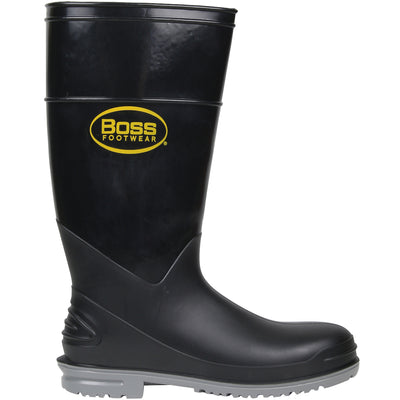 Boss Footwear Over-the-Sock Foot 16" Black Polyblend Steel Toe & Shank Boot - 1/PR - 383-890