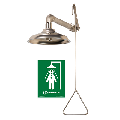 AXION Corrosion Resistant Emergency Drench Shower - 8133H