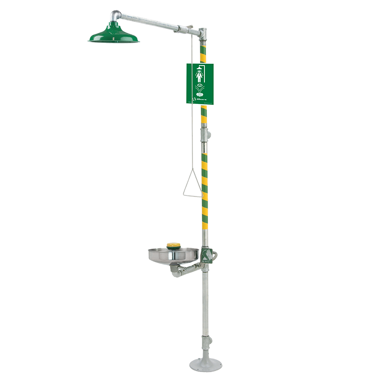 AXION Combination Shower and Eye/Face Wash - 8309WC