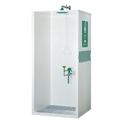 AXION Booth Enclosed Shower and Eye/Face Wash - 8605WC