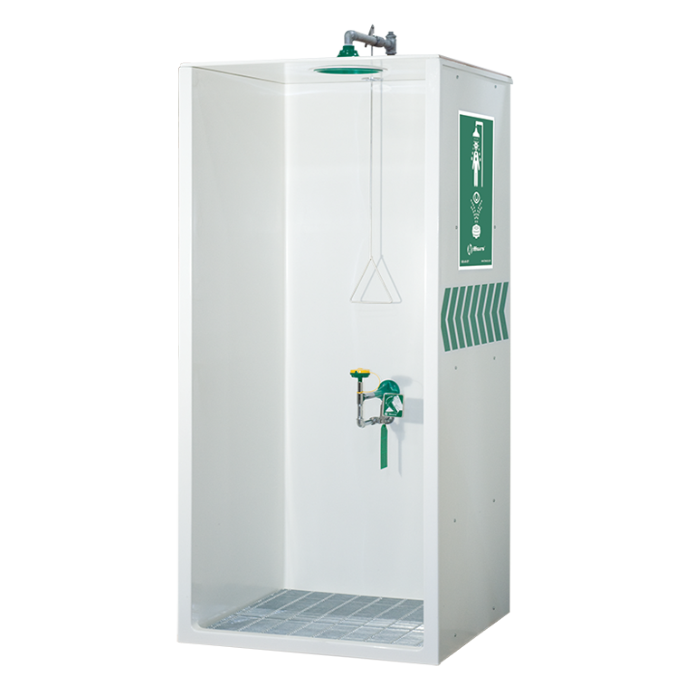 AXION Booth Enclosed Shower and Eye/Face Wash - 8605WC