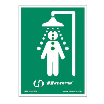 Haws Shower Sign - SP177