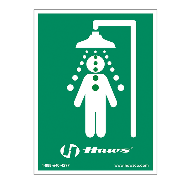 Haws Shower Sign - SP177