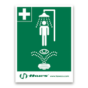 Haws Shower/Eyewash Sign - SP178