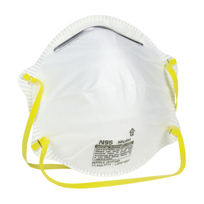 Safety Works N95 Particulate Dust Disposable Respirator - 20 Pack - 10102481