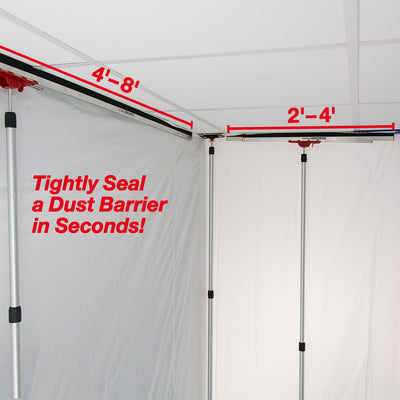 ZipWall FoamRail Span Mini Adjustable Tapeless Seal - SPNM