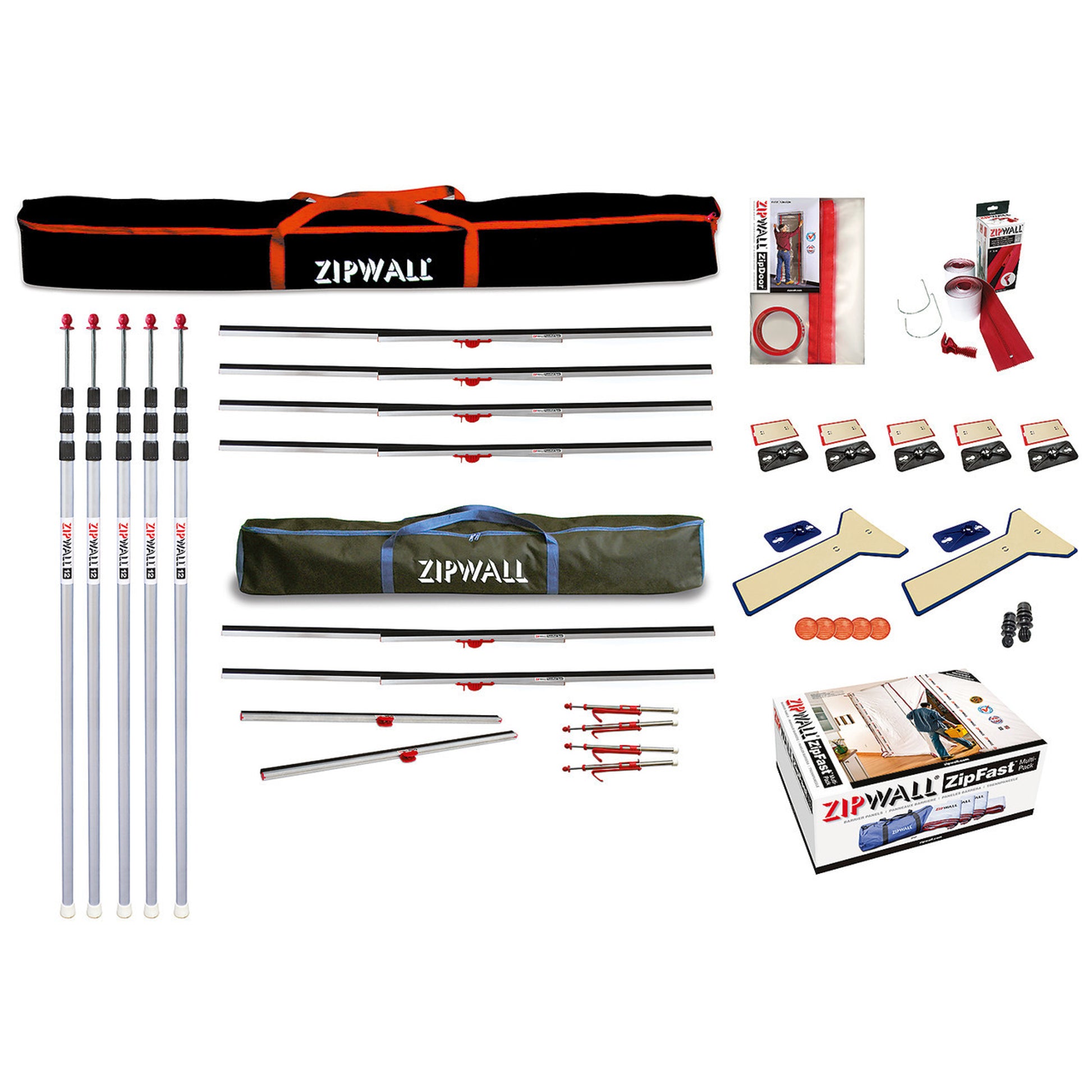 ZipWall Complete Dust Barrier Toolkit - ZWTK