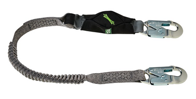 MSA V-Series 6' Stretch Single-Leg Lanyard - 10193748
