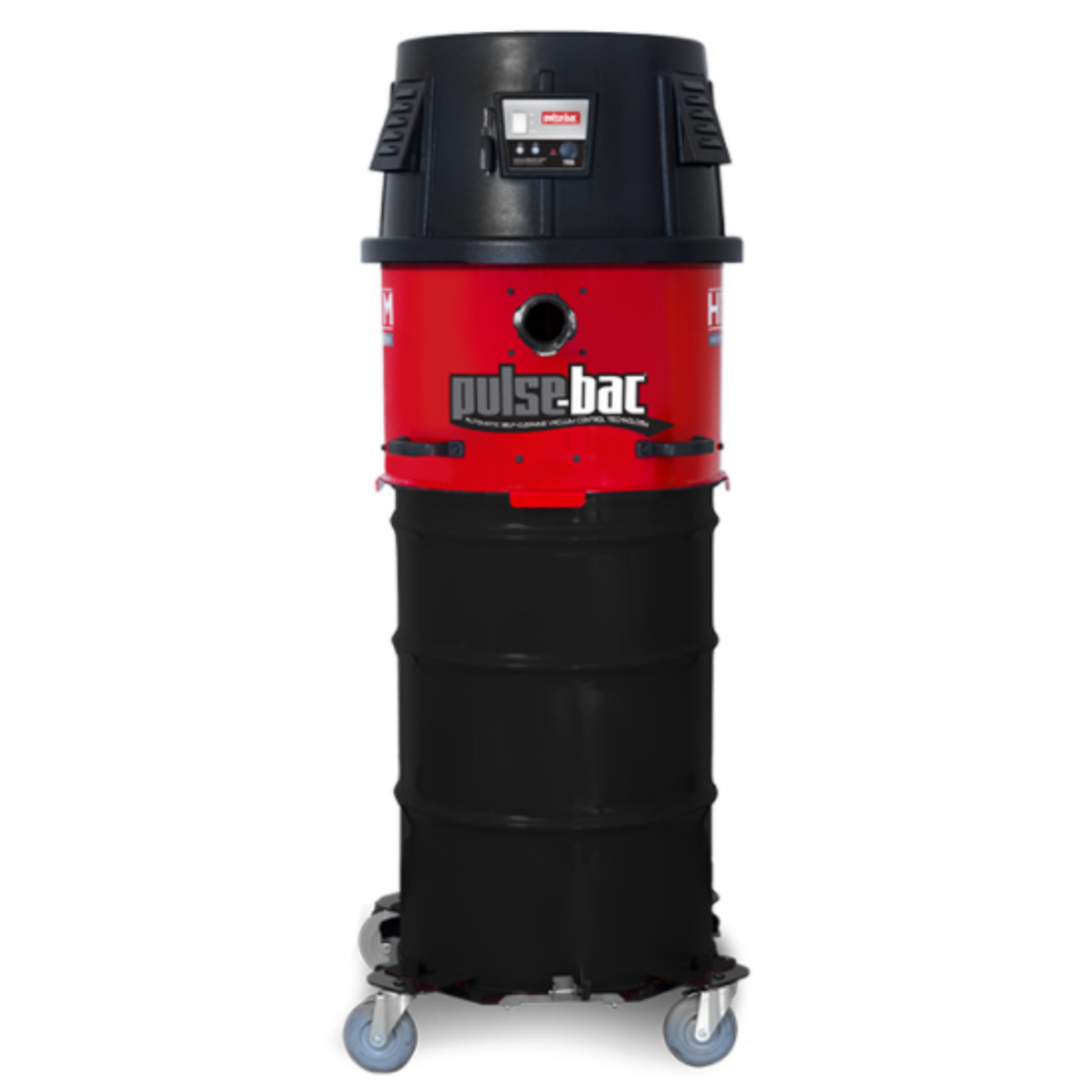 Pulse-Bac 2450D HPLM Series Dust Extractor w/55 Gallon Drum & Hose - 103490-UHO