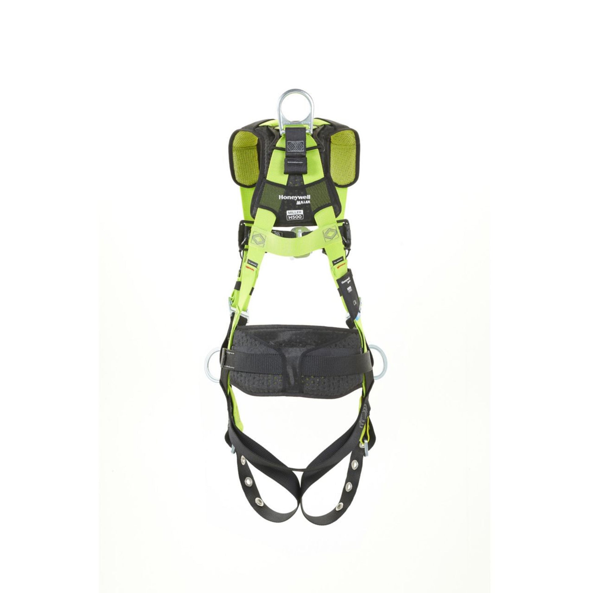 Miller H500 CC1 Steel 1 pt Harness w/ Tongue & Chest Mating Buckles w/ Side D-rings - Size 2XL