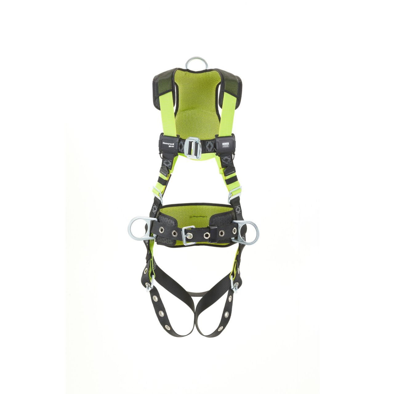 Miller H500 CC7 Construction Comfort Steel 1 pt Harness w/Tongue & Chest Mating Buckles - Size S/M