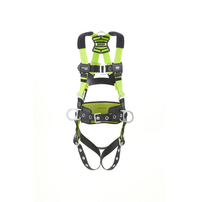 Miller H500 CS1 Steel 1 pt Harness w/Tongue & Chest Mating Buckles w/Side D-rings w/Shoulder Pads - Size Universal