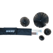 Nikro Manual Air Duct Cleaning Brush Kit - 860233