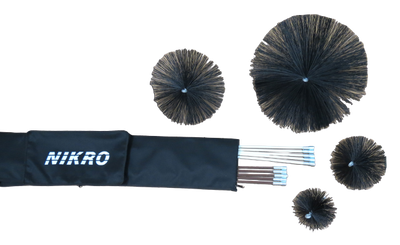 Nikro Manual Air Duct Cleaning Brush Kit - 860233