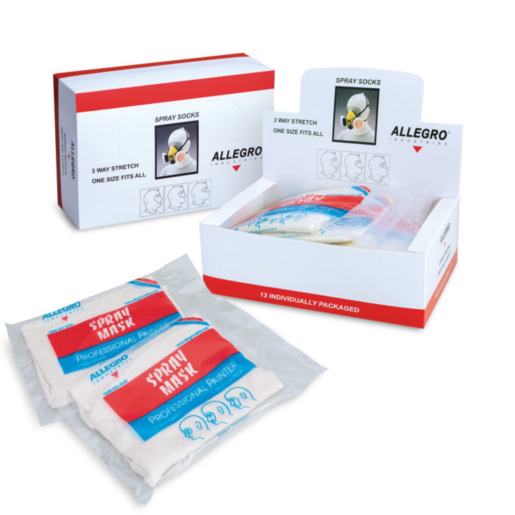 Alllegro Spray Sock Display Box, individually bagged (12/box) - 1410-01