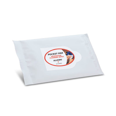 Alllegro Alcohol Respirator Cleaning Wipes, Pocket Pak (20/Pak) - 1001-20PP