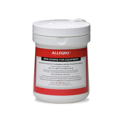 Alllegro Wipe Downs for Equipment ? Pop Up Canister (220/Ct.) - 5001