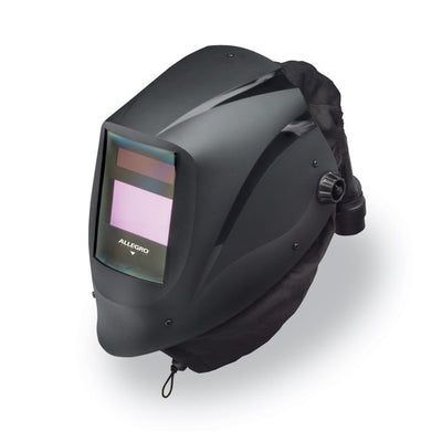 Alllegro EZ Air Black Welding Helmet w/Air Train & X54V ADF - 9935-BHTX54V
