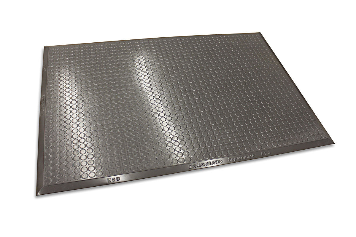 Ergomat Complete Smooth ESD Anti-Fatigue Mat - 3'x10'