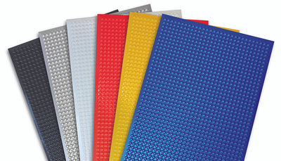 Ergomat Infinity Bubble Stainless Anti-Fatigue Mat - 4'x24'