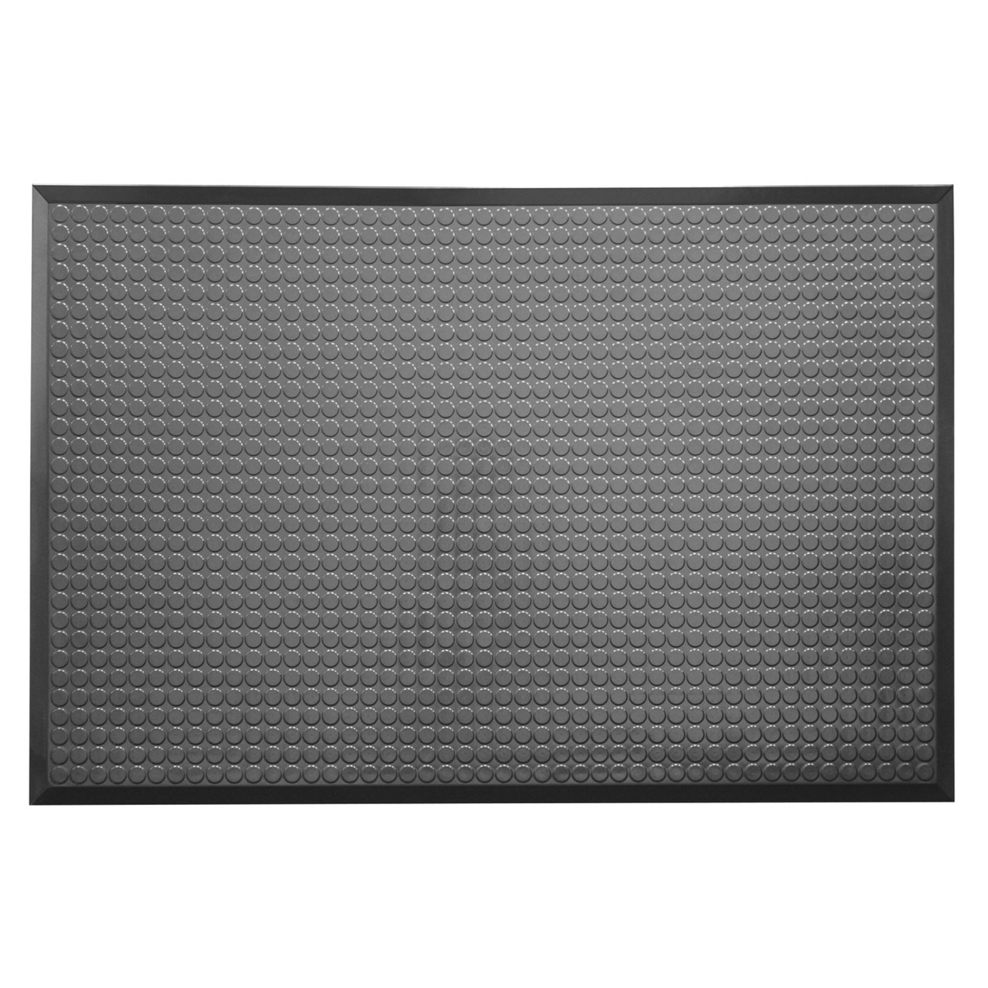 Ergomat Infinity Smooth Black Anti-Fatigue Mat - 4'x20'