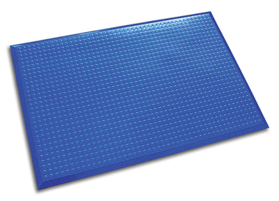 Ergomat Infinity Smooth Blue Anti-Fatigue Mat - 2'x15'