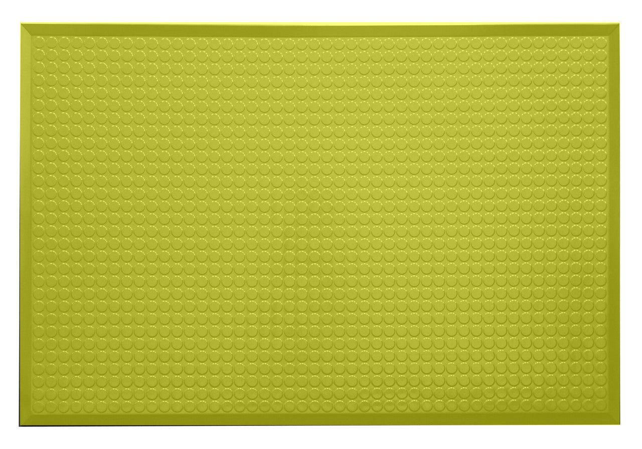 Ergomat Infinity Smooth Yellow Anti-Fatigue Mat - 3'x4'