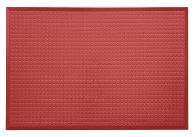 Ergomat Infinity Smooth Red Anti-Fatigue Mat - 3'x19'
