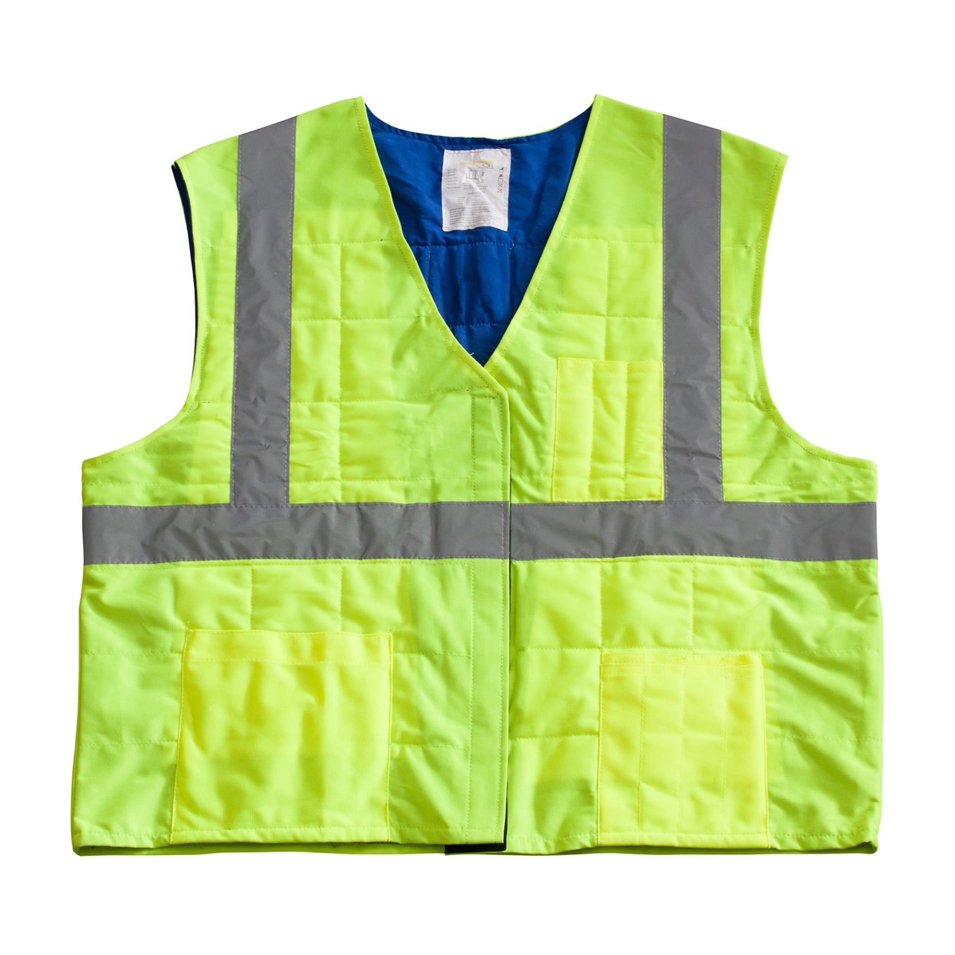 EZ-Cool Evaporative Cooling ANSI Type R Class 2 Vest - Hi-Vis Yellow - 1/EA - 390-EZ202