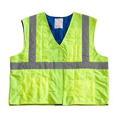 EZ-Cool Evaporative Cooling ANSI Type R Class 2 Vest - Hi-Vis Yellow - 1/EA - 390-EZ202
